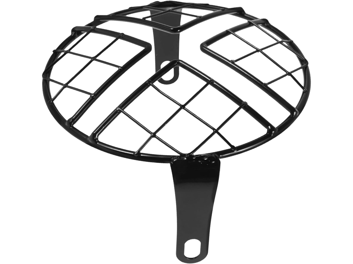 Grade De Proteção Para Farol Motocicleta 7 Polegadas, Tela Frontal Resistente, Protetor De Farol Para Motocicletas