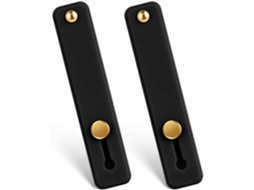 Alça E Suporte Universal Para Celular, Modelo 2025, Compatível Com Capas - Suporte De Mão Portátil - Serve Na Maioria Dos Celulares (preto)