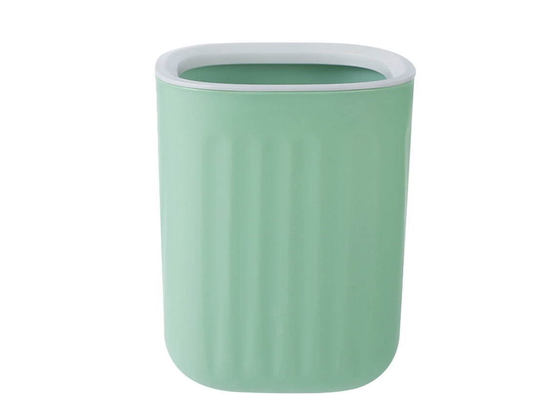 Lixeira de Mesa com Anel de Pressão Mini Plástico S/MARCA