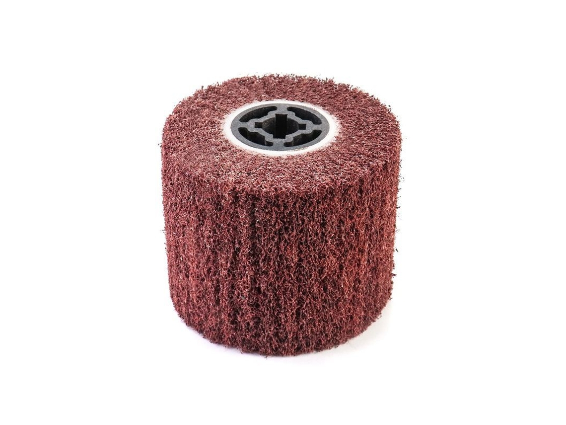 2026 pincel Abrasivo de Fibra Sintética para Restauración Exterior, Ø120x100x19mm, Grano 80