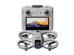 Drone Gt3 Com Câmaras Duplas 6k Hd, Fpv 180°, Wi Fi 5g, Motores Brushless, Sistema Inteligente De Desvio De Obstáculos 1 Bateria Cinzento Bestvite