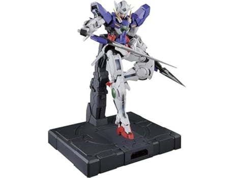 Kit De Modelo Bandai Spirits Gundam Exia 1/60 Azul Céu E Ouro Para Adultos 14 Anos Ou Mais