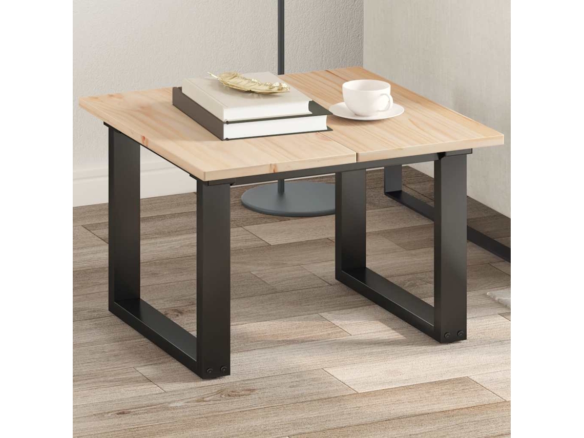 Vidaxl Tampos De Mesa Retangulares 2 Pcs 60x30x1,7 Cm Pinho Maciço