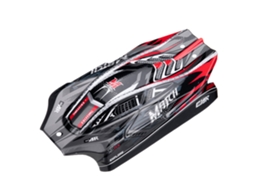 Pretowltoys 124010 1/12 Peças de Carro Rc Carroçaria Asa Traseira Veículos Pintados Modelos Acessórios Sobressalentes 2816/2817 MDUG