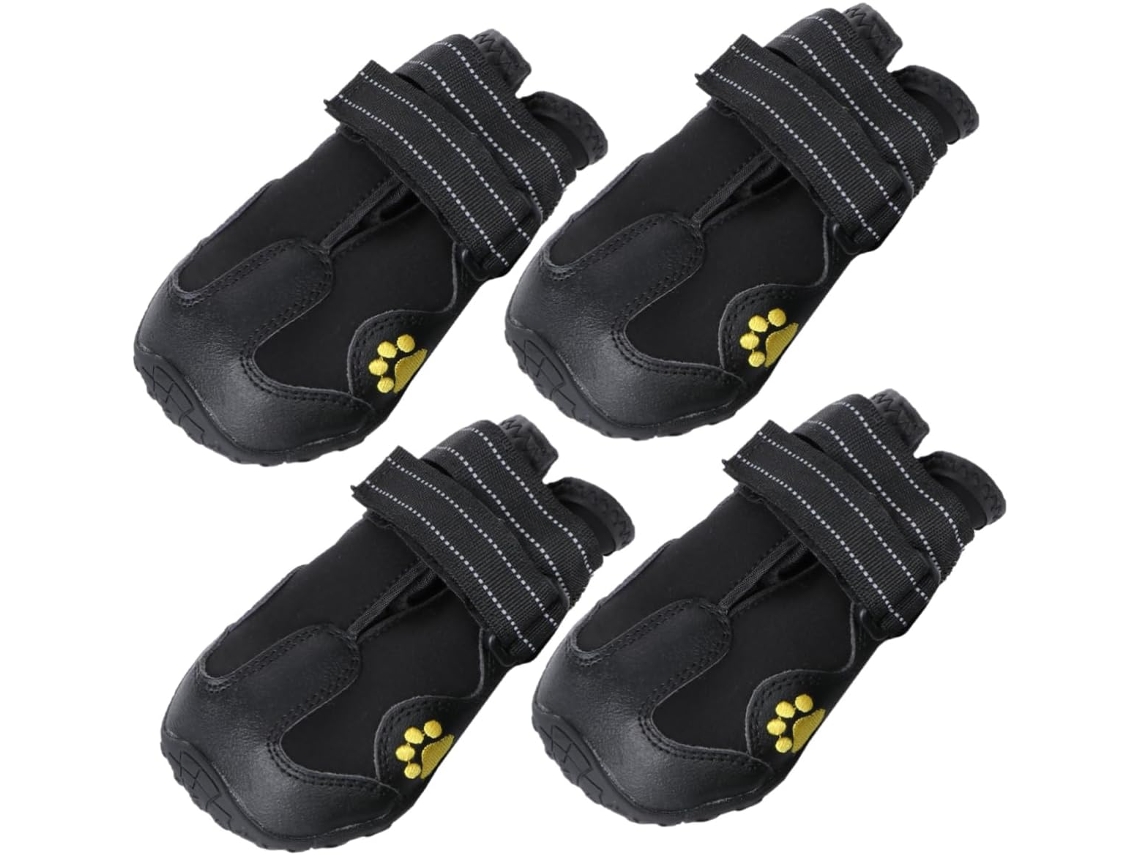Botas De Neve Impermeáveis E Antiderrapantes Cães, Conjunto De 4 Peças