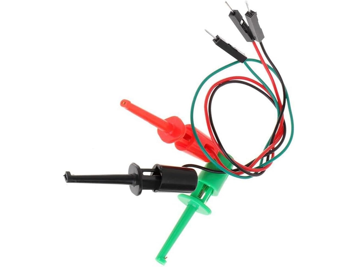 Ganchos De Teste Com Cabo De Silicone Macho