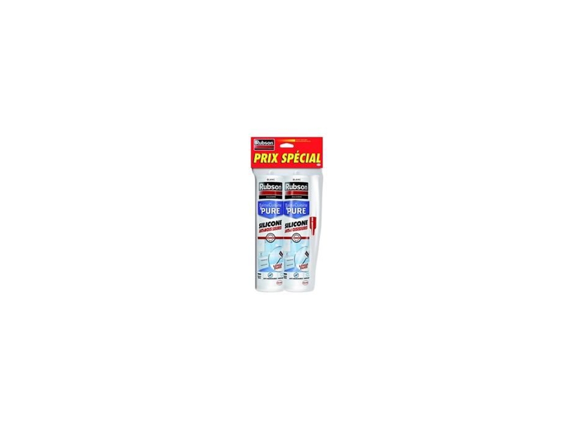 Massa Para Banheiro E Cozinha Anti Mofo Branco 280ml - Rubson