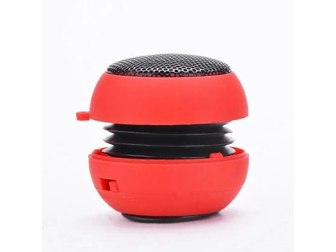 Mini Caixa De Som Portátil Estilo Hambúrguer, Tocador De Música Mp3, Amplificador E Alto Falante Com Fio. Olysi Shop
