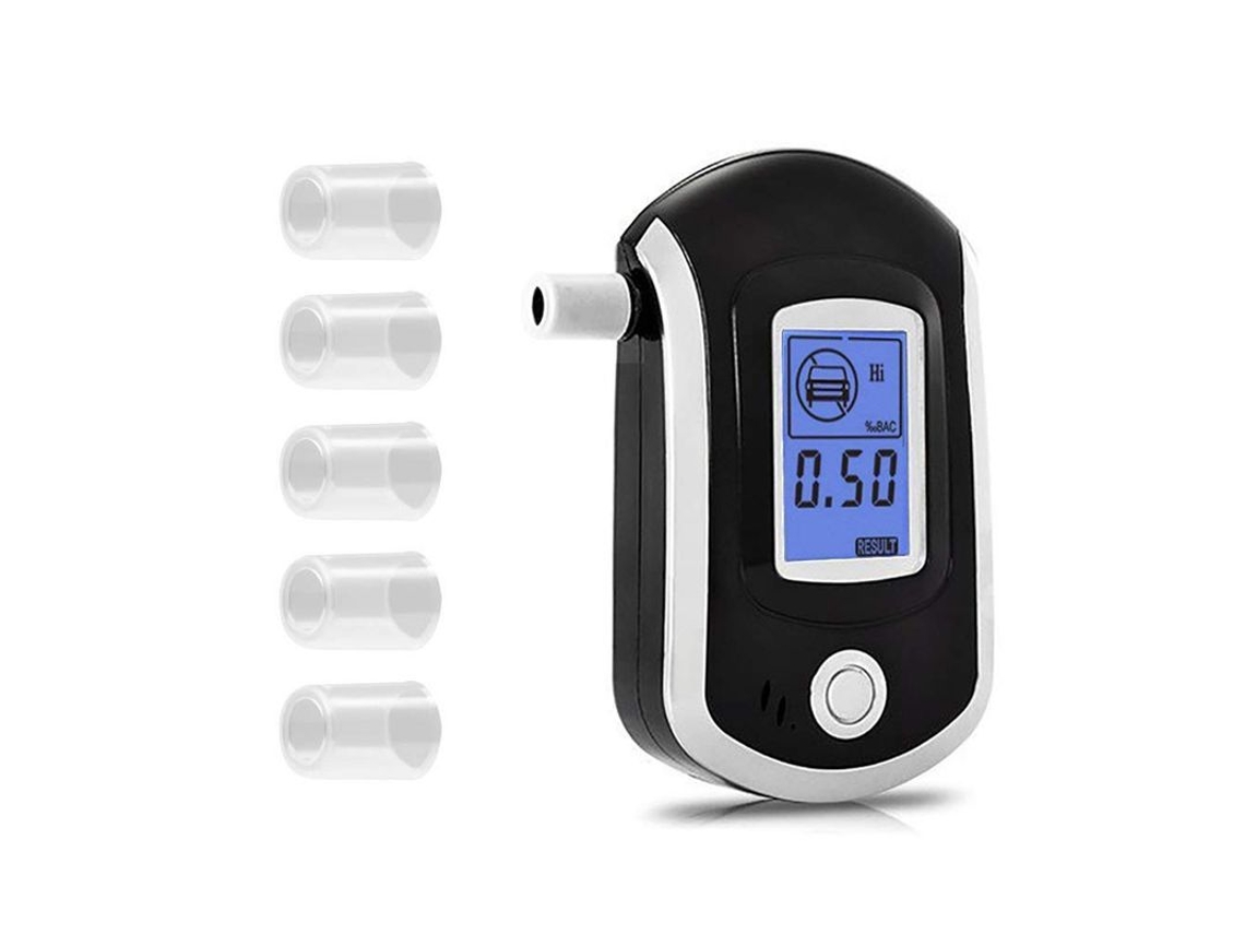 Alcotester Digital Con Pantalla Lcd Y Sensor De Semiconductor Para Conducir Seguro