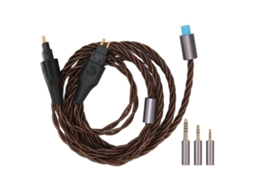 Cabo de Fone de Ouvido de Substituição, Banhado a Prata e Cobre, para Sennheiser CHABERLU