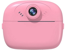 Câmera Infantil com Impressão Instantânea, 48 Megapixels, Duas Câmeras de Alta Definição. SFUSHOS