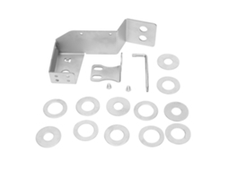 Aetheria bracket Antena Antirroubo Aço Inoxidável para Mitsubishi Pajero V73 V93 V97 Prata
