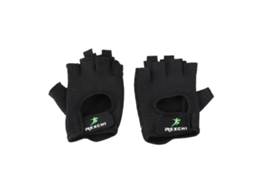 Luvas De Treino Respiráveis Antiderrapantes Meia Dedo Para Mulher Leves Proteção De Palma Xg31 Preto S