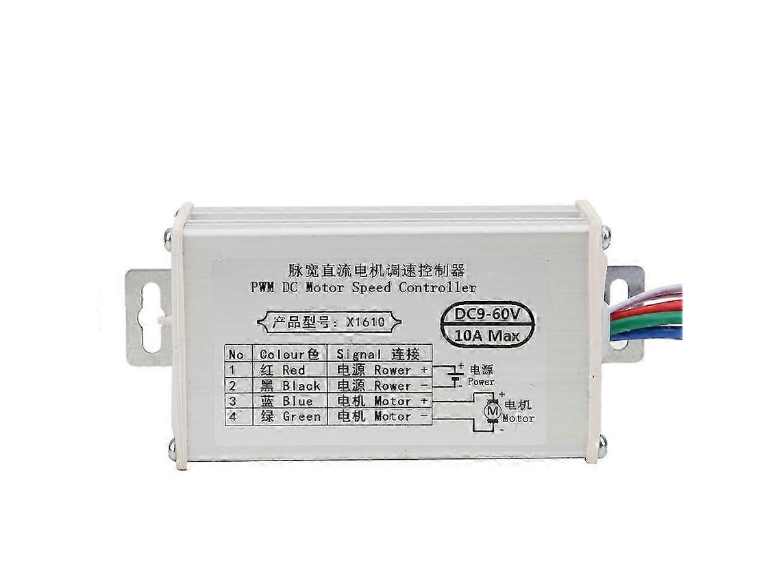25-26 Brush Dc Motor Controller Adjustable Pwm Speed Control Dc9-60v 10a/20a/30a