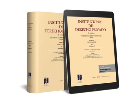 Livro Instituciones De Derecho Privado. Tomo Vi Mercantil. Volumen 2º (Papel + E-Book) de Victor M. Garrido De Palma (Espanhol)
