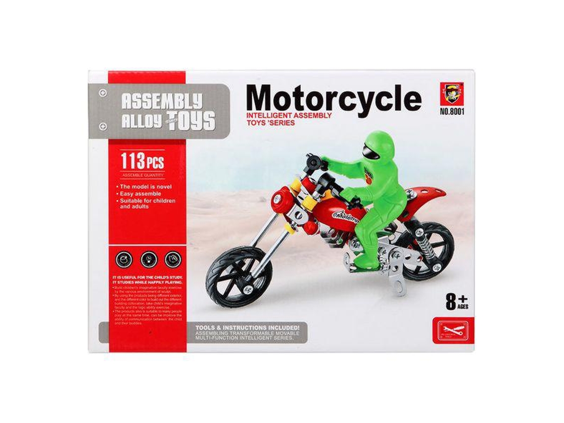 Jogo de Construção Motocicleta 117585 113 Pcs