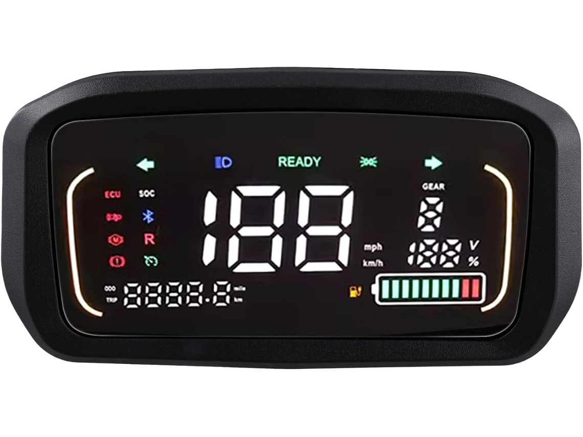Painel SFUSHOS de controle, LCD colorido, 48V/60V/72V, scooter, bicicleta
