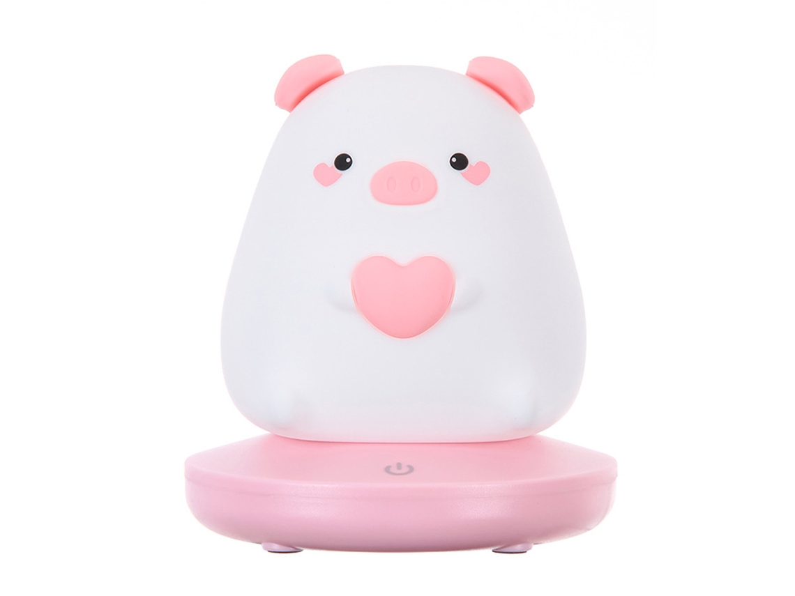 Luz Noite Fofinha para Crianças Silicone Macio Controle Táctil Lâmpada Animal Portátil NEVEANCE