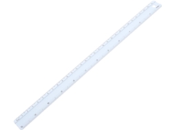 Ferramenta de desenho multifuncional de 30 cm, liga metálica durável e precisa, ideal para estudantes e para uso em diversas aplicações.