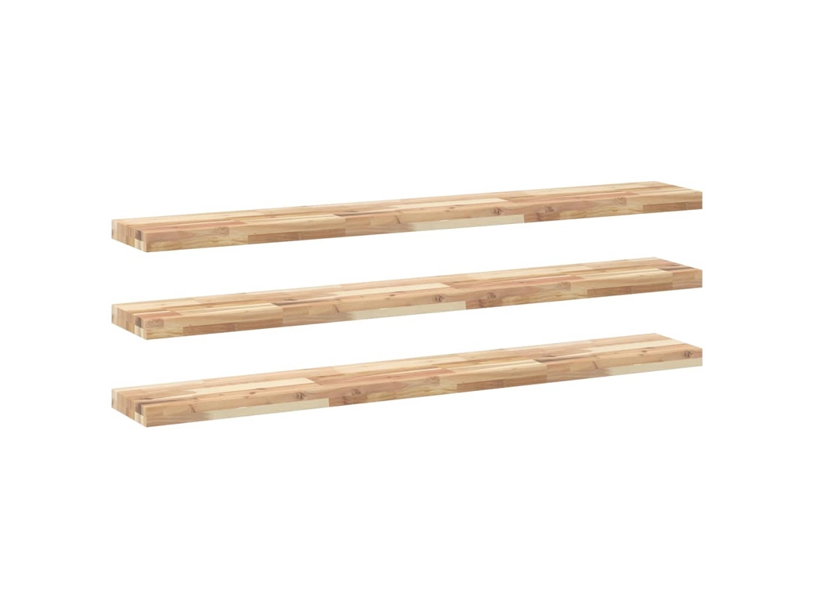 Floating Shelf, Floating Shelves Vidaxl Marrom Madeira De Acácia (120 X 20 X 4 Cm)