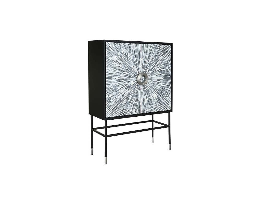 Aparador DKD HOME DECOR (Resina - 40 x 22 x 140 cm)