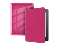 Capa Para Kindle Paperwhite 4 (6") 2018 Rosa Vermelha Cuich