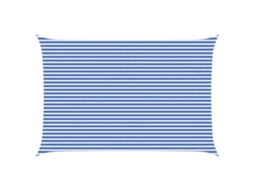 Conjunto 1 Vela De Sombra Vidaxl Azul Polietileno De Alta Densidade (4 X 7 M)