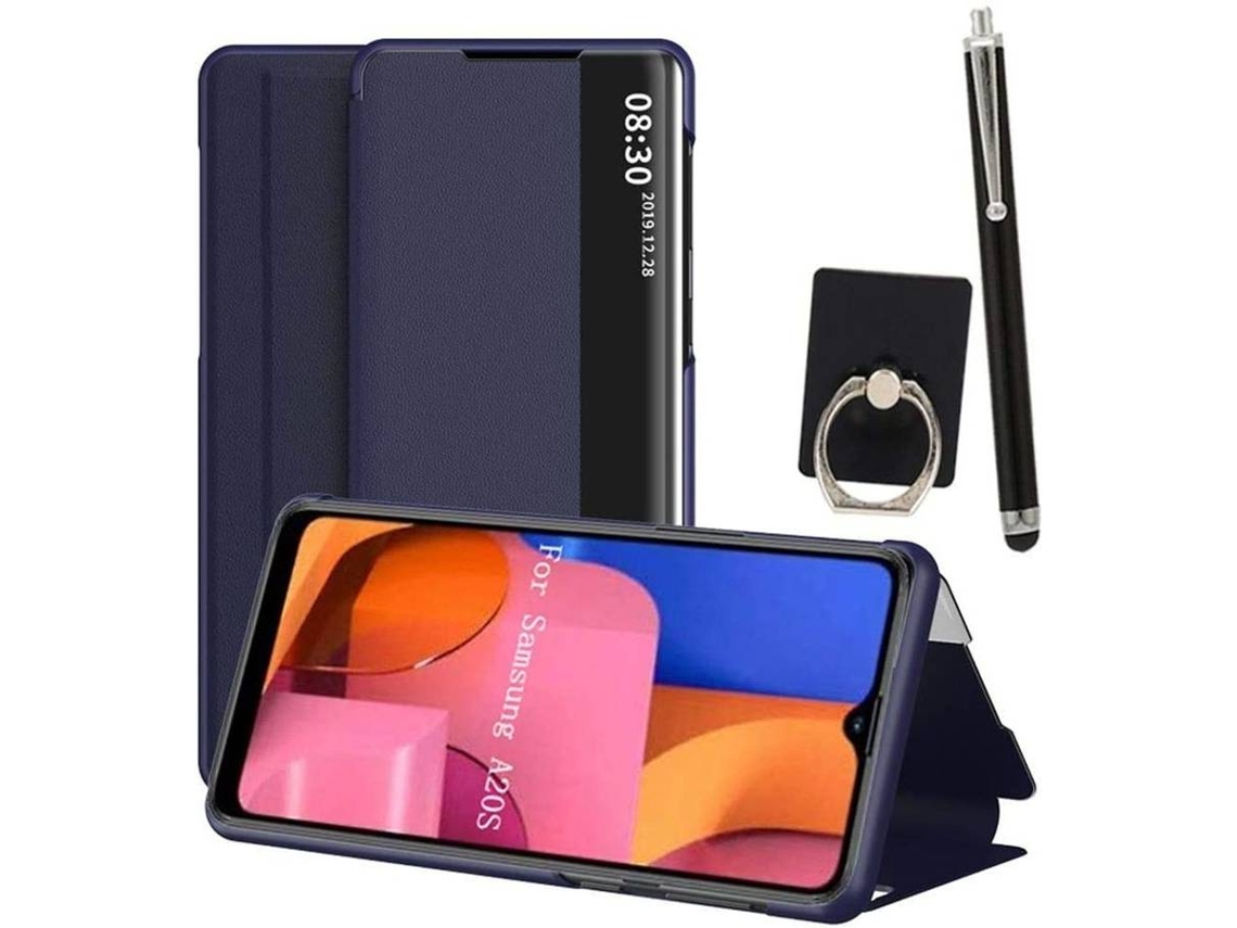 Capa Samsung Galaxy A20s HONGWE. Azul