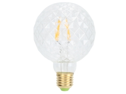 Lâmpada Decorativa Led E27 4w G95 com Filamento de Vidro CHABERLU