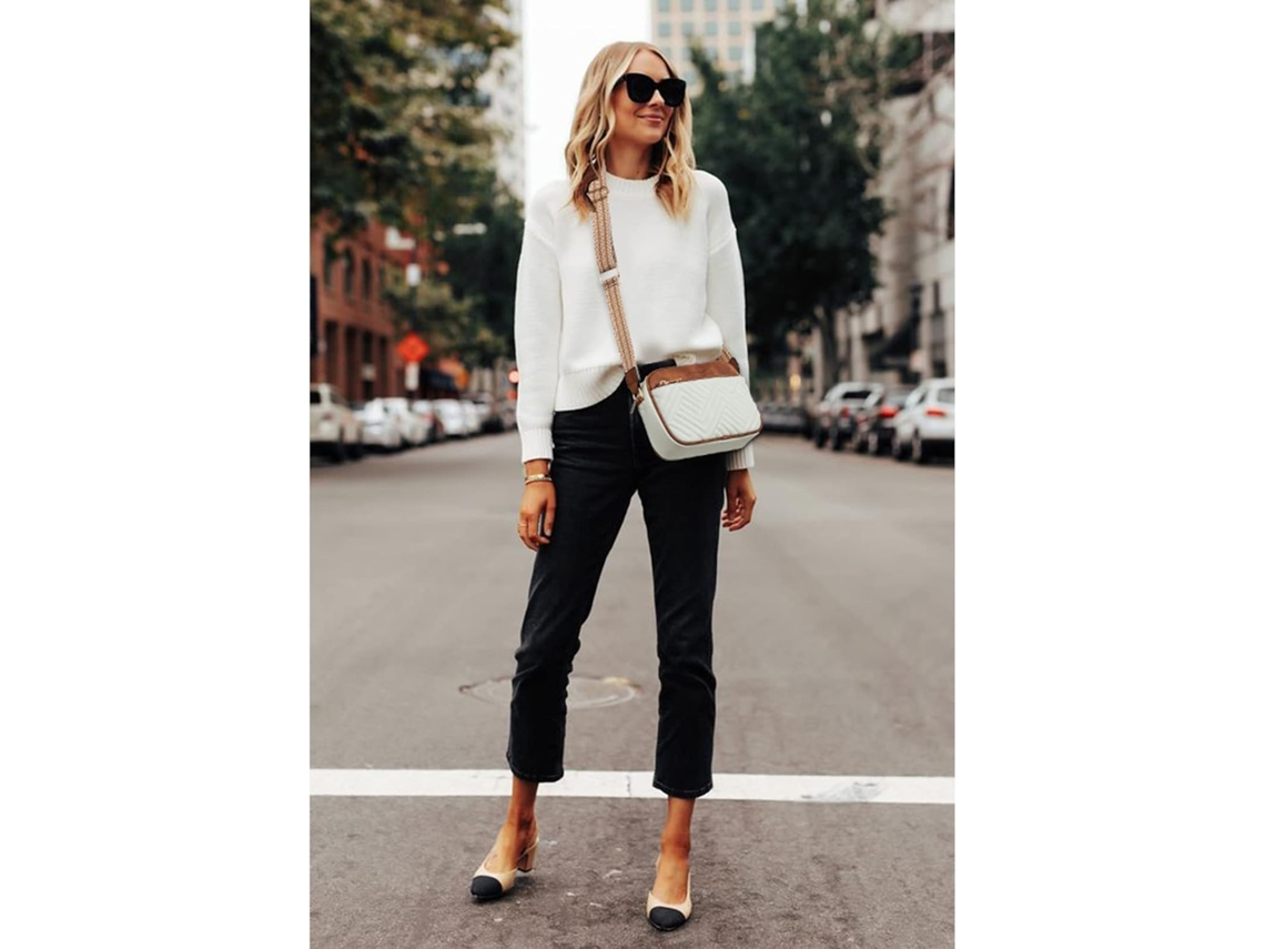 Bolsas Acolchoadas Crossbody Para Mulheres, Bolsas De Couro Vegano, Pequenas Bolsas De Ombro Com Alça Larga, Bege Com Marrom