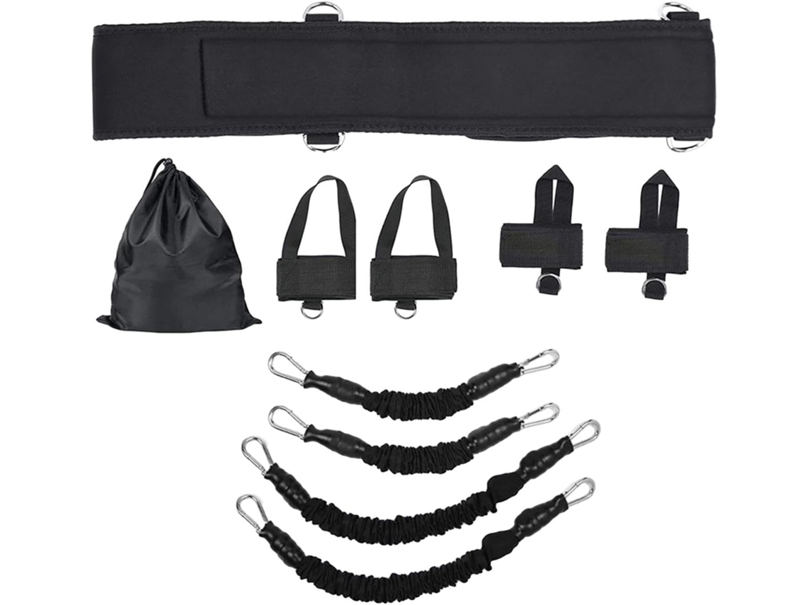 Faixas Elásticas De Resistência Para Treino Boxe, Exercício, Tornozeleiras Pular