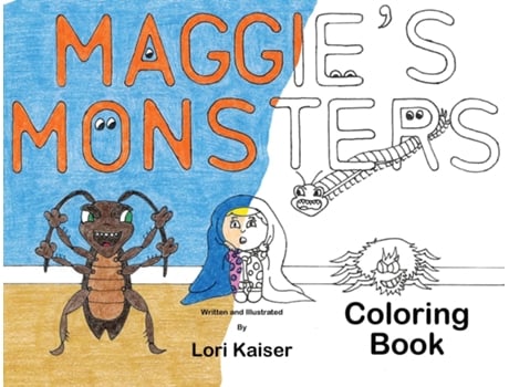 Livro Maggies Monsters Coloring Book de Lori Kaiser (Inglês)