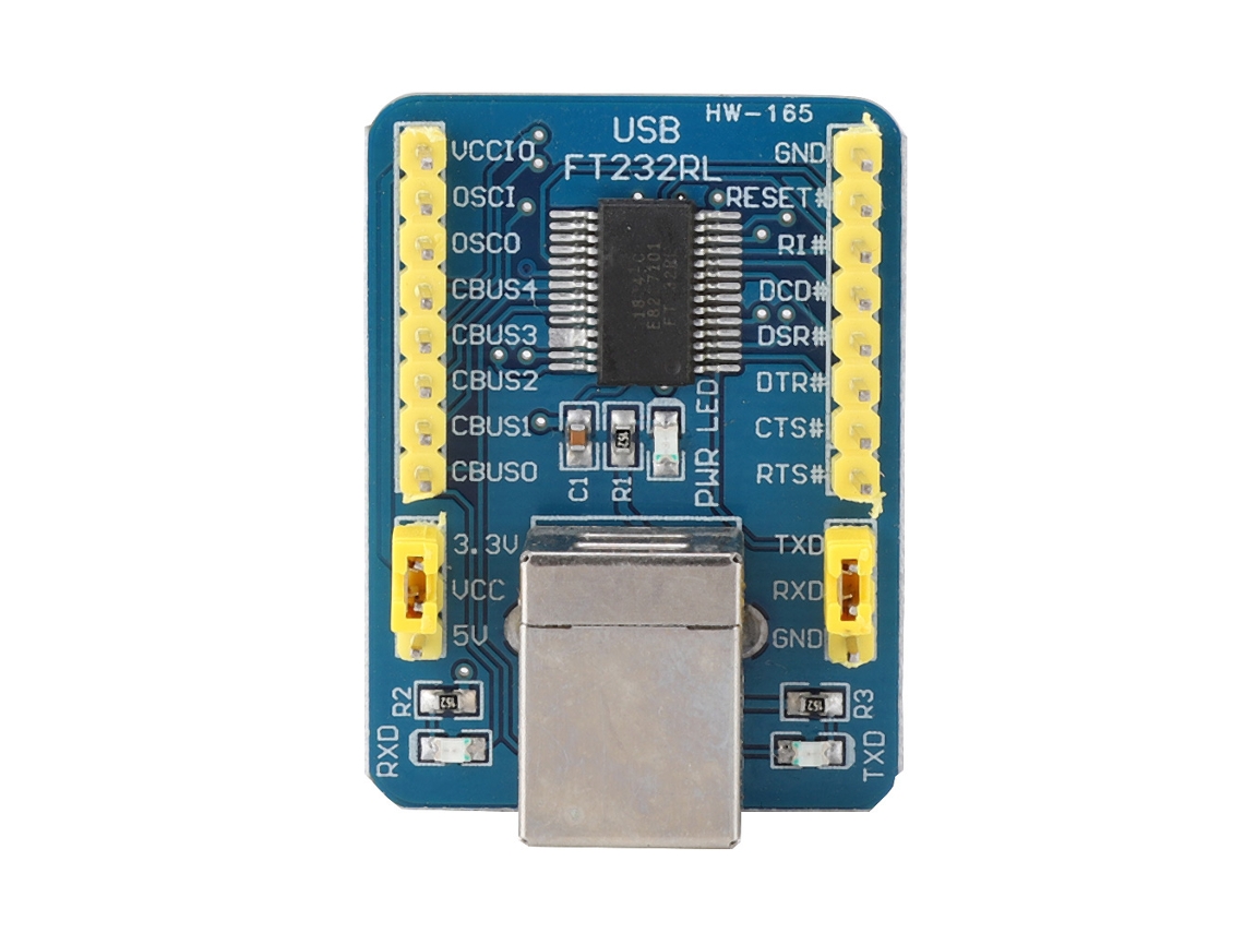 Módulo Usb Para Porta Serial Tipo B Fêmea Hw-165 Ft232 Nível Ttl/cmos