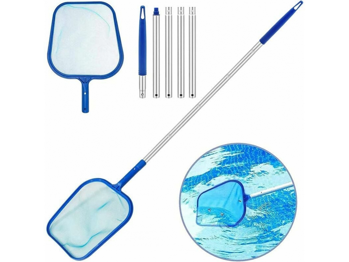 Rede Coletora AQUAFORGE 160 cm para folhas insetos e detritos lagos fontes spas e banheiras