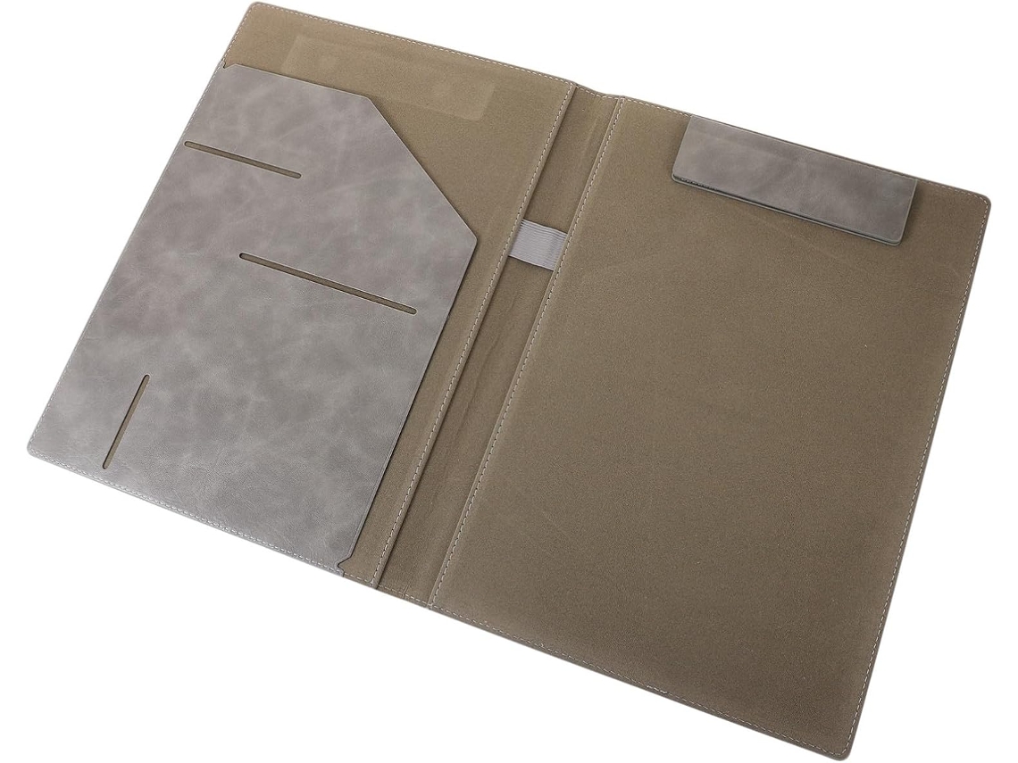 Pasta Organizadora Profissional Em Couro Pu, Design Multifuncional E Resistente Ao Desgaste, Pequena E Delicada, Ideal