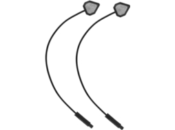 Sistema De Luzes De Ré E Monitoramento De Ponto Cego Para Assistência Ao Motorista, Composto Por Duas Peças.