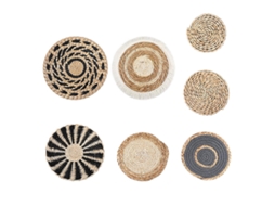 Laxiscreed Conjunto De 7 Cestos Decorativos Boêmios Para Parede E Entrada