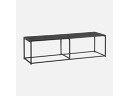 Móvel para Tv SWEEEK em Metal Preto Industrial L SWEEEK 140X40X40Cm