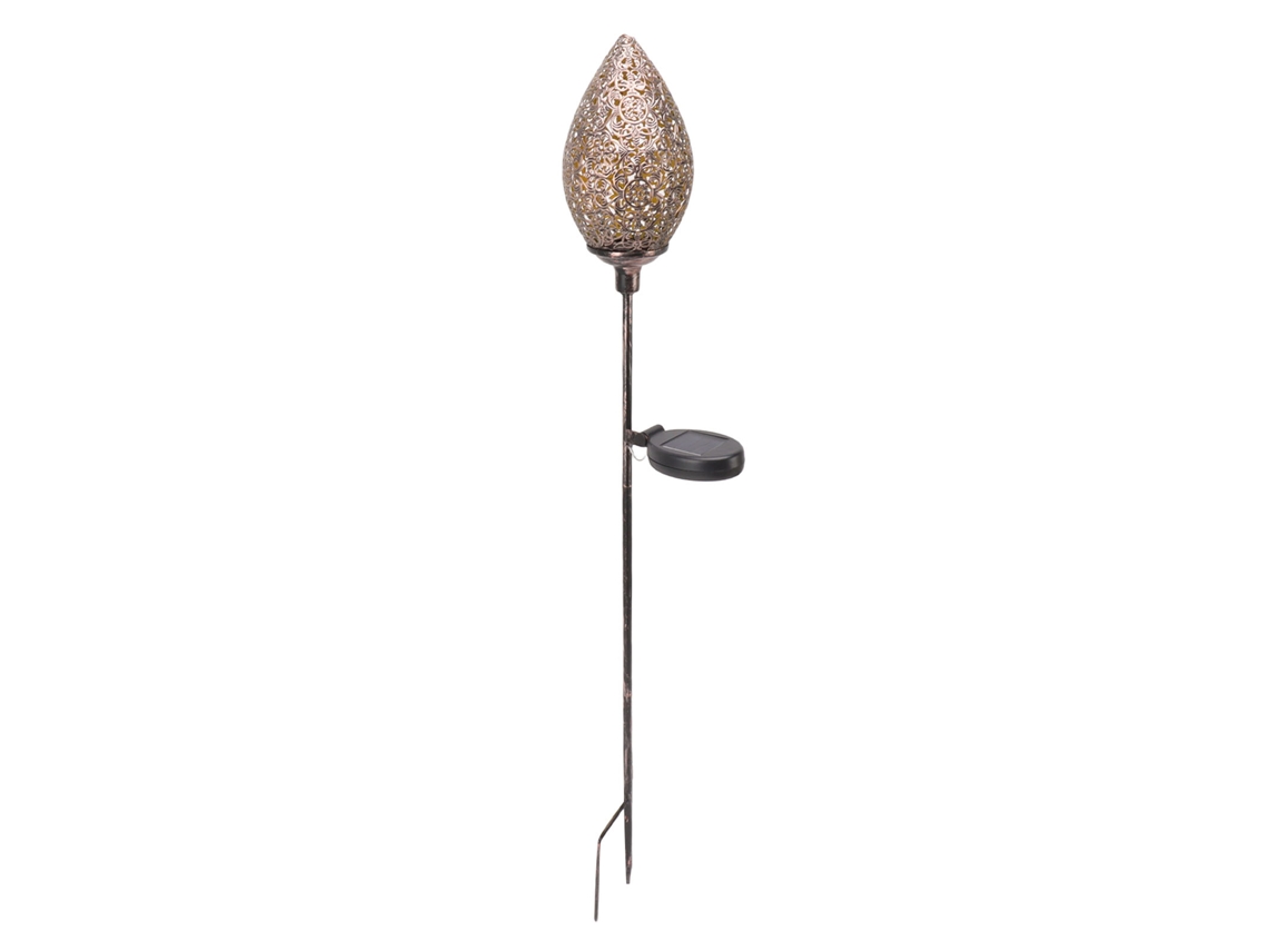 Rebe-luz Solar Jardim Ip44 Impermeável Lâmpada De Paisagem Inserível No Solo Para Caminho Decorativa Exquisita