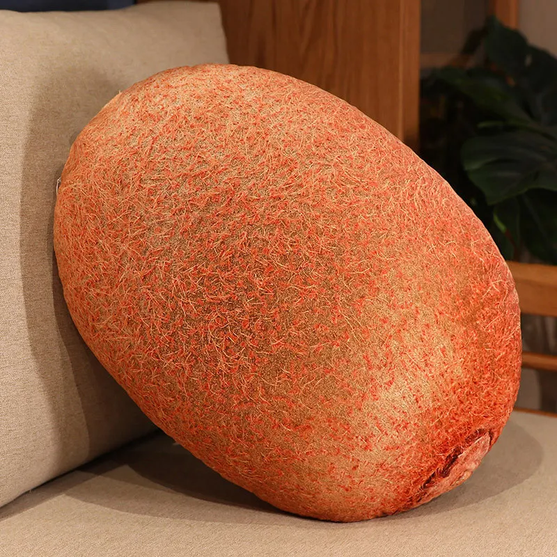 Almofada para Adultos, Almofada de Assento, Almofada de Encosto, Série Frutas Sintéticas MDUG (kiwi 40cm)
