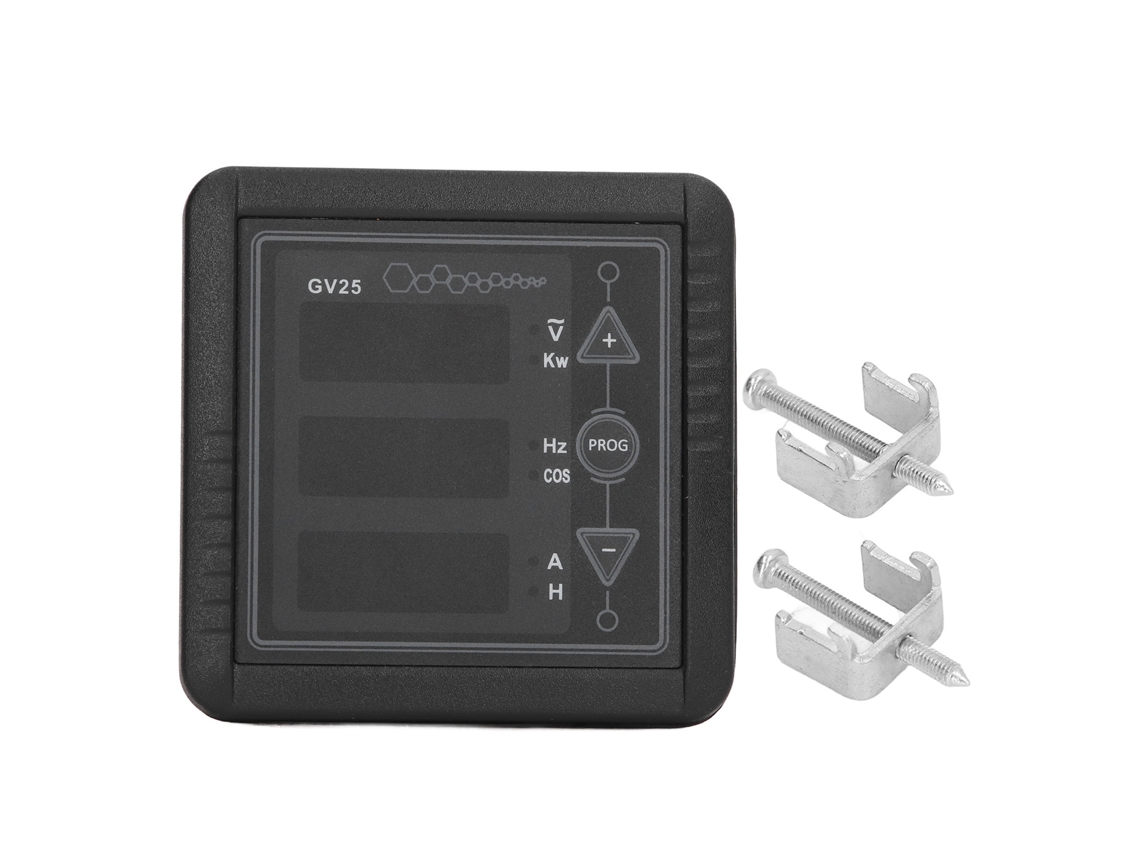 Painel Digital Para Gerador Diesel: Medidor De Tensão, Corrente, Frequência E Potência 85‑265v