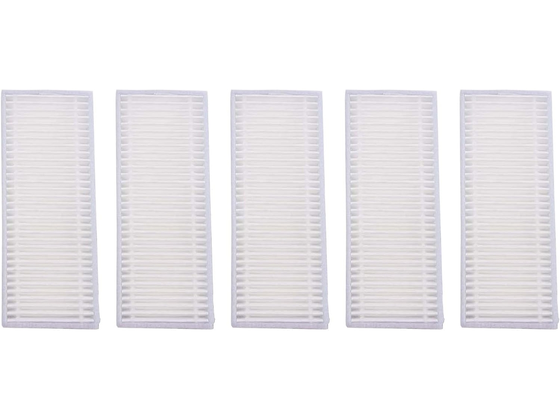 Conjunto De 5 Filtros Reposição Para Aspirador Pó Robô Medion X10 Sw,