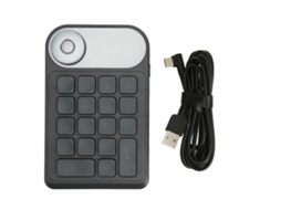 Teclado Mini LAXISCREED 18 Teclas Personalizáveis 2.4ghz Sem Fio