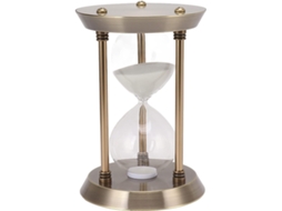 Relógio De Parede Vintage Yosoo Em Metal, Com Base Alta Em Vidro, Para