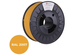 Filamento Luminescente Laranja Pla Light Premium Line Ral2007 C Tech