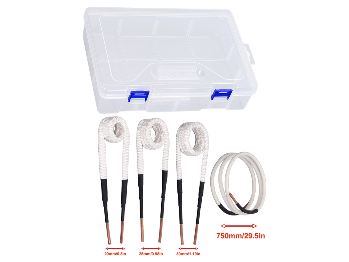 Kit De Bobinas De Aquecimento Por Indução Laxiscreed Para Remoção De Porcas E Porcas, Aquecimento Elétrico Eficiente