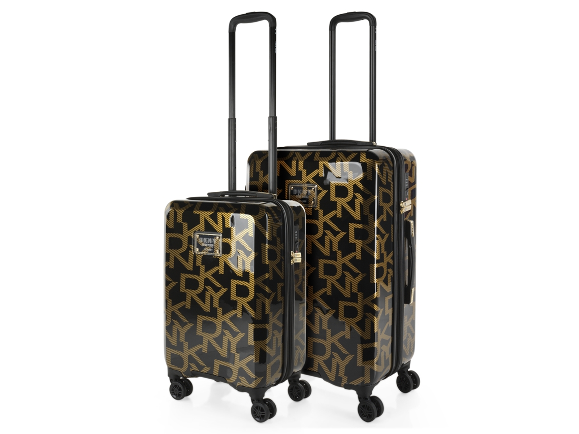 Conjunto de Malas DKNY DKNY-626D Deco Signature Pretoouro Pc Case Set 44X68X27 5 Cm 69L