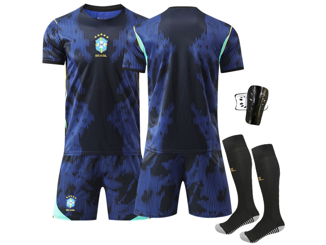 Camisa De Futebol Da Seleção Brasileira Da Copa Do Mundo 2026 Eua Canadá México Personalizável Versão Não Oficial- M