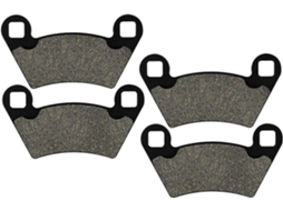Pastilhas de Freio Universais Peças para Motocicletas Traseiras Ev 2x4 Composição Granular Grossa: Incorpora