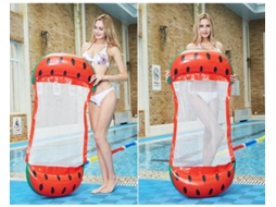Cadeira Inflável Para Piscina Com Encosto De Cabeça, Colchão Flutuante